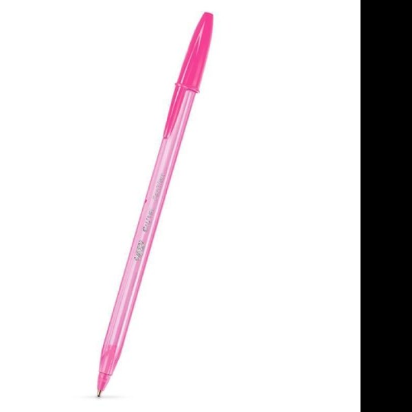 BOLIGRAFO CRISTAL PREC. S BIC 0.7MM ROSA E.12 C.216